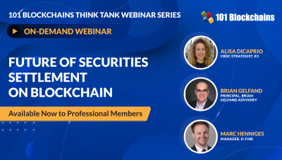 ON-DEMAND WEBINAR: Future of Securities Settlement on Blockchain