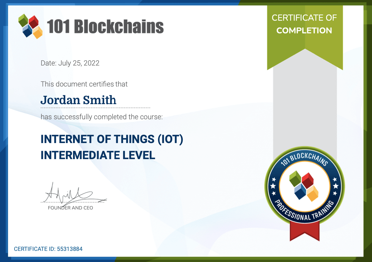 Iot Intermediate Course